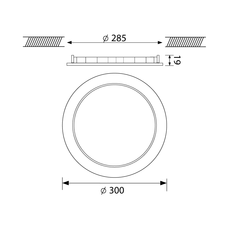 Product dimensions