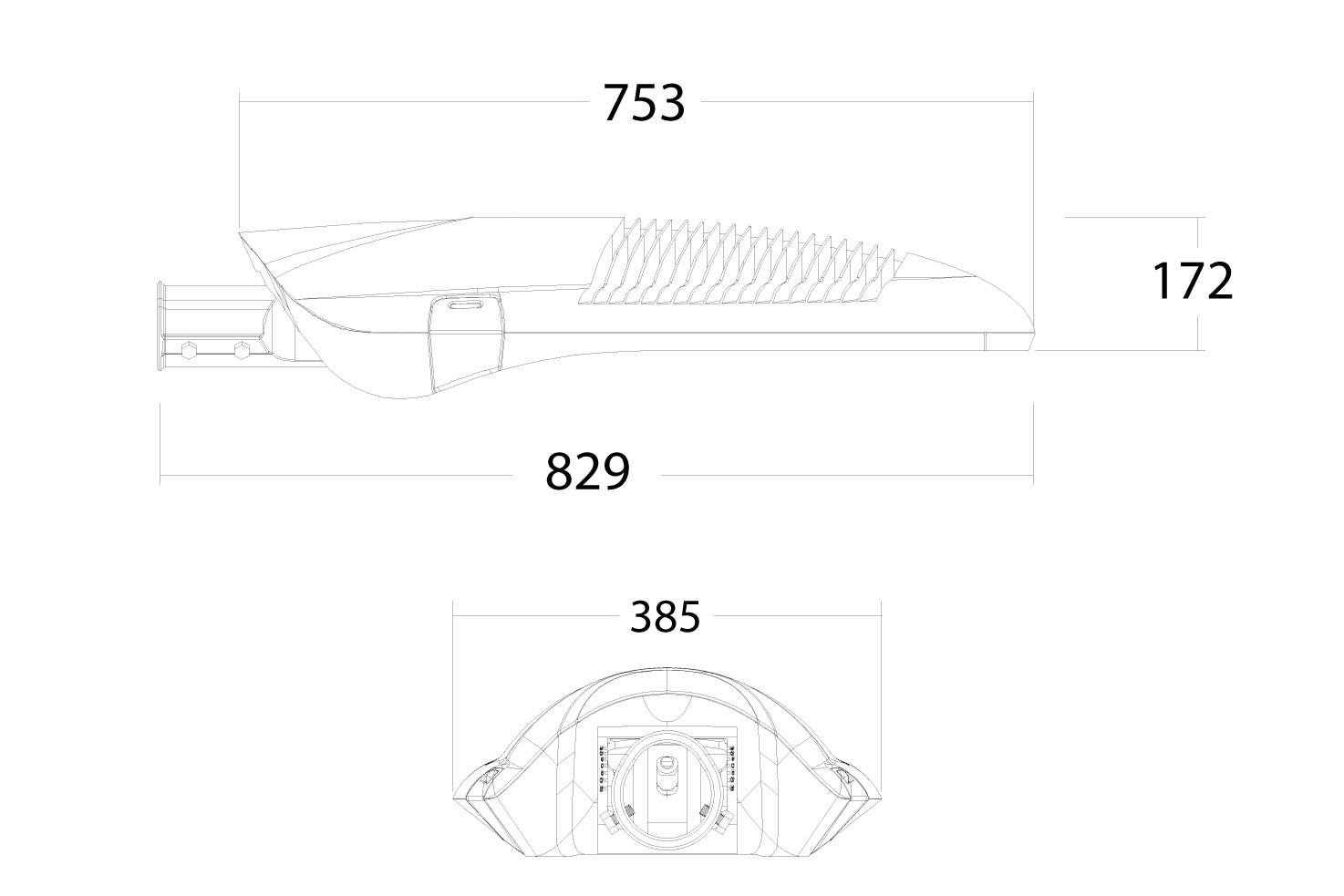 Product dimensions