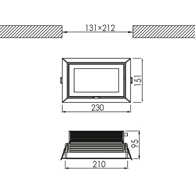 Product dimensions