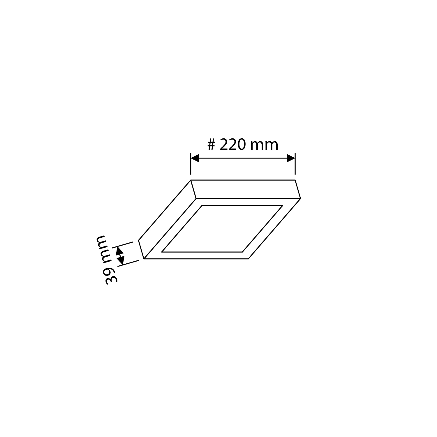 Product dimensions