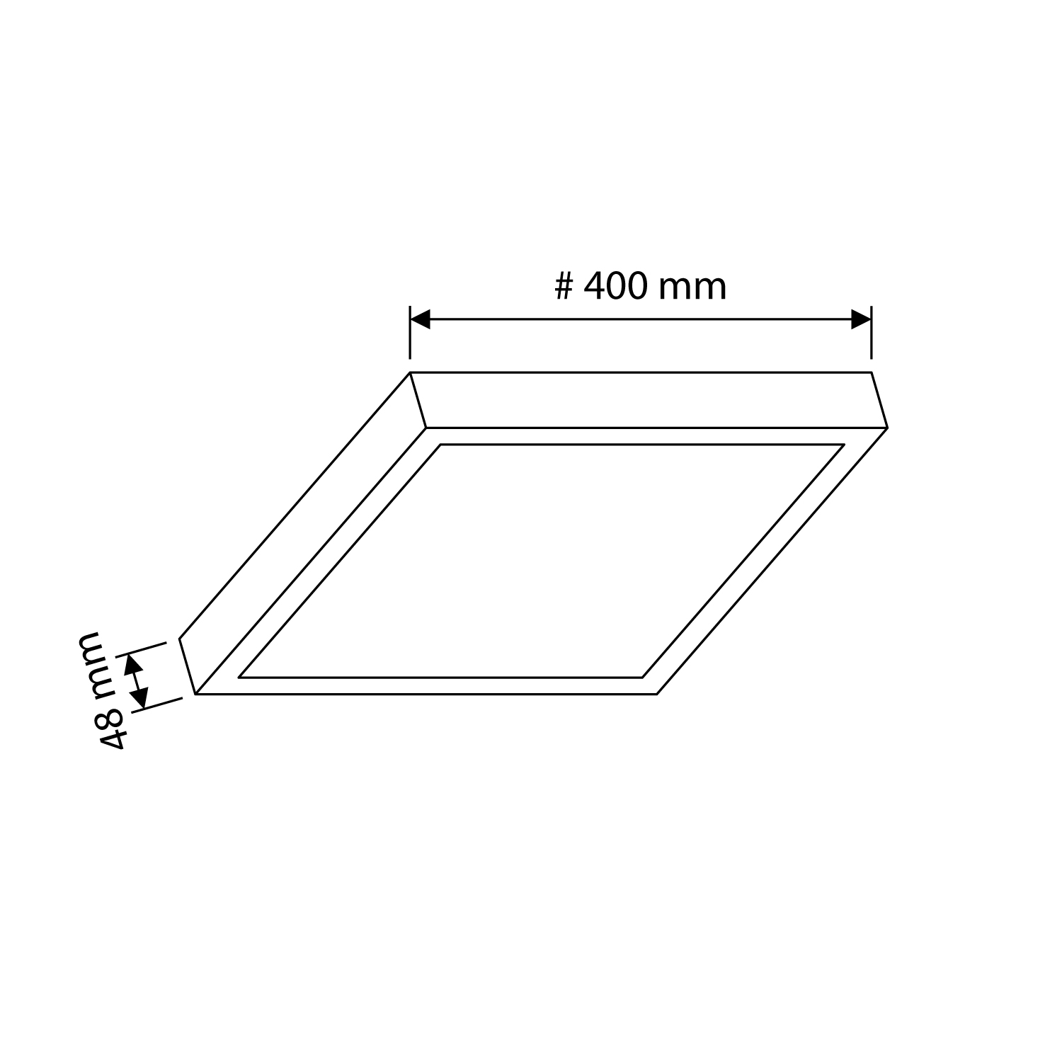 Product dimensions