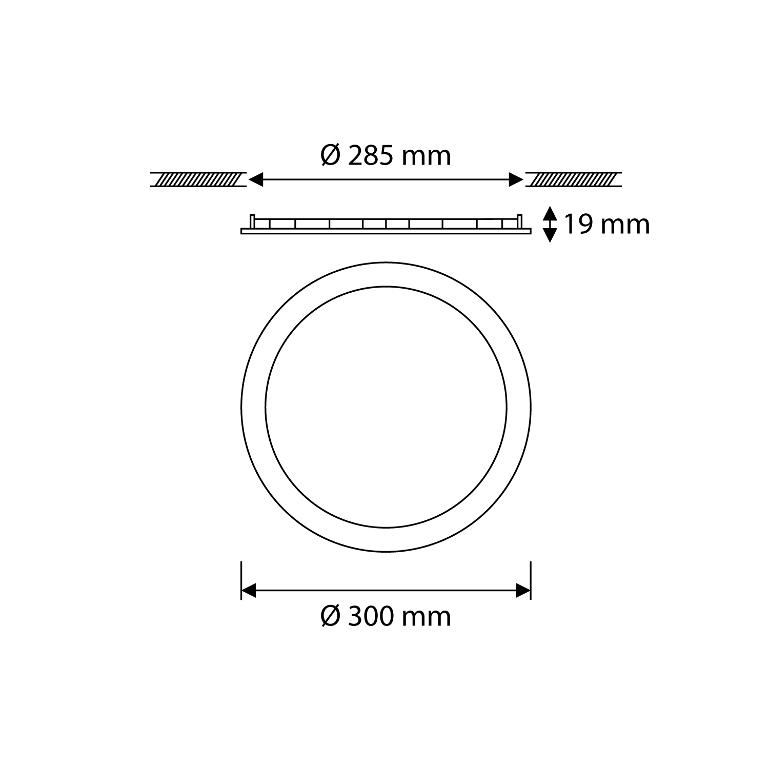 Product dimensions