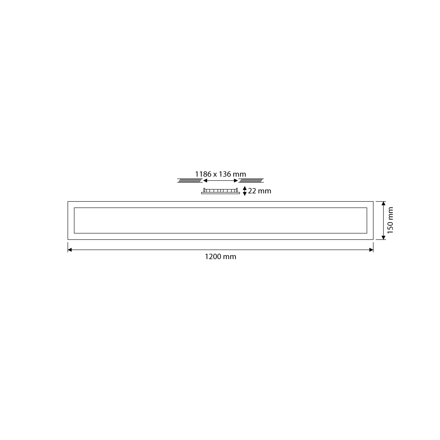 Product dimensions