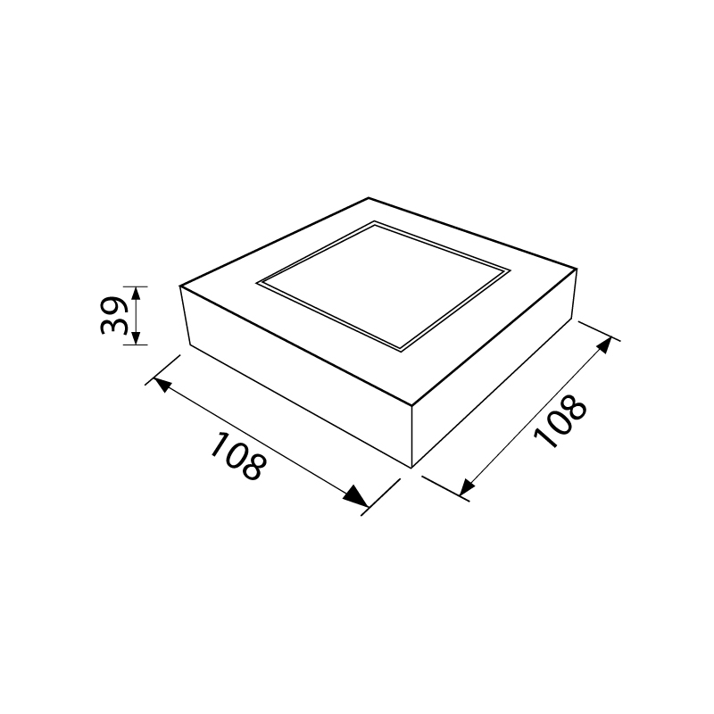 Product dimensions