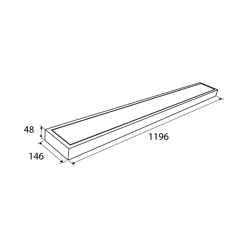 Product dimensions