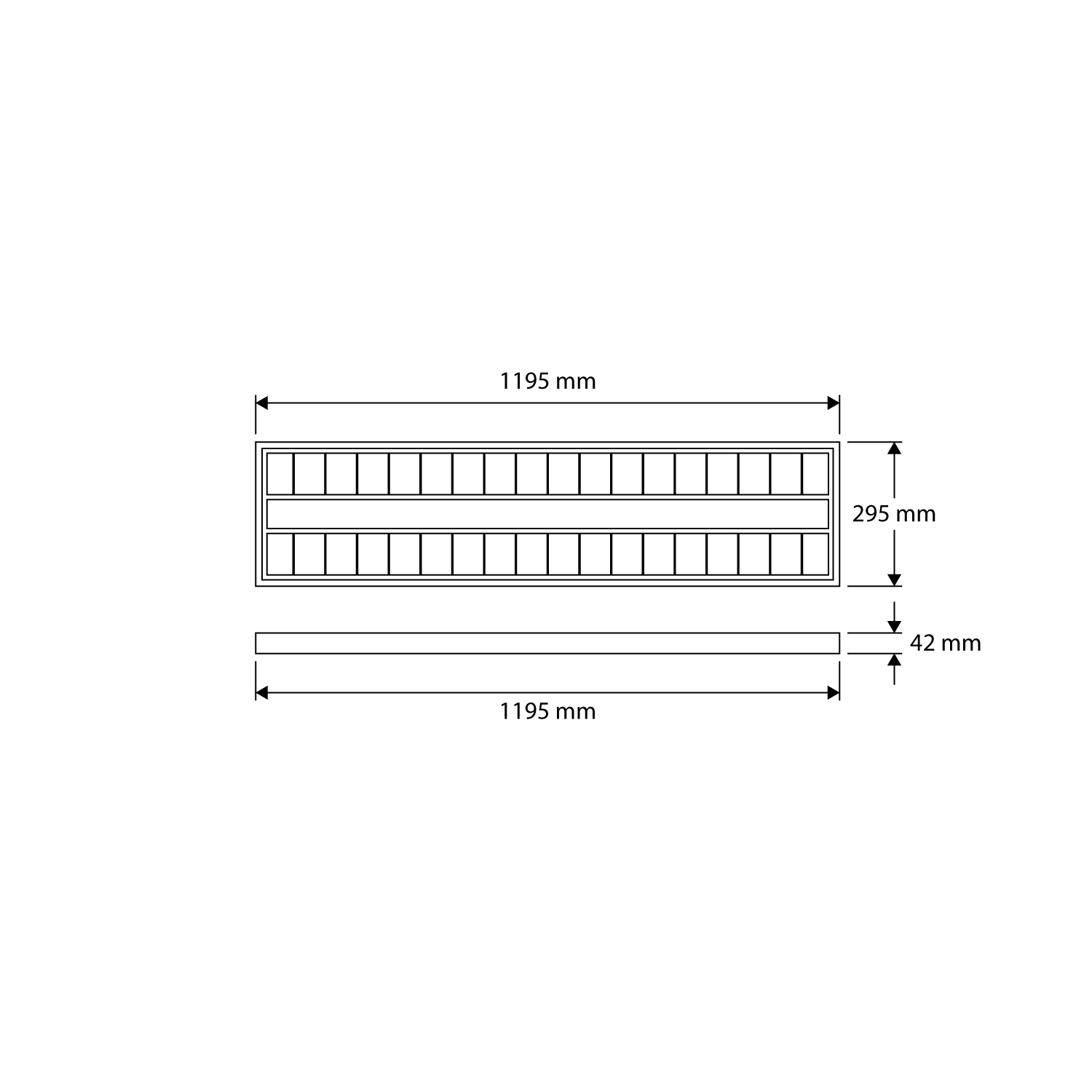 Product dimensions