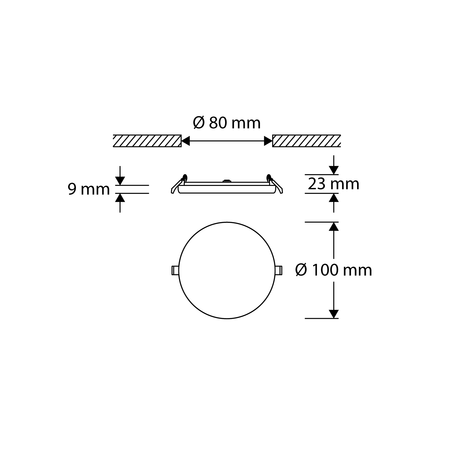 Product dimensions