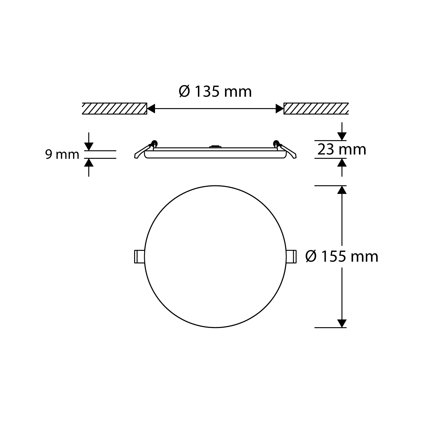 Product dimensions